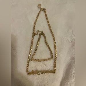 Meesha Farzenah witchy woman necklace set